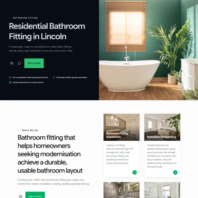 Lincoln Bathroom Fitters
