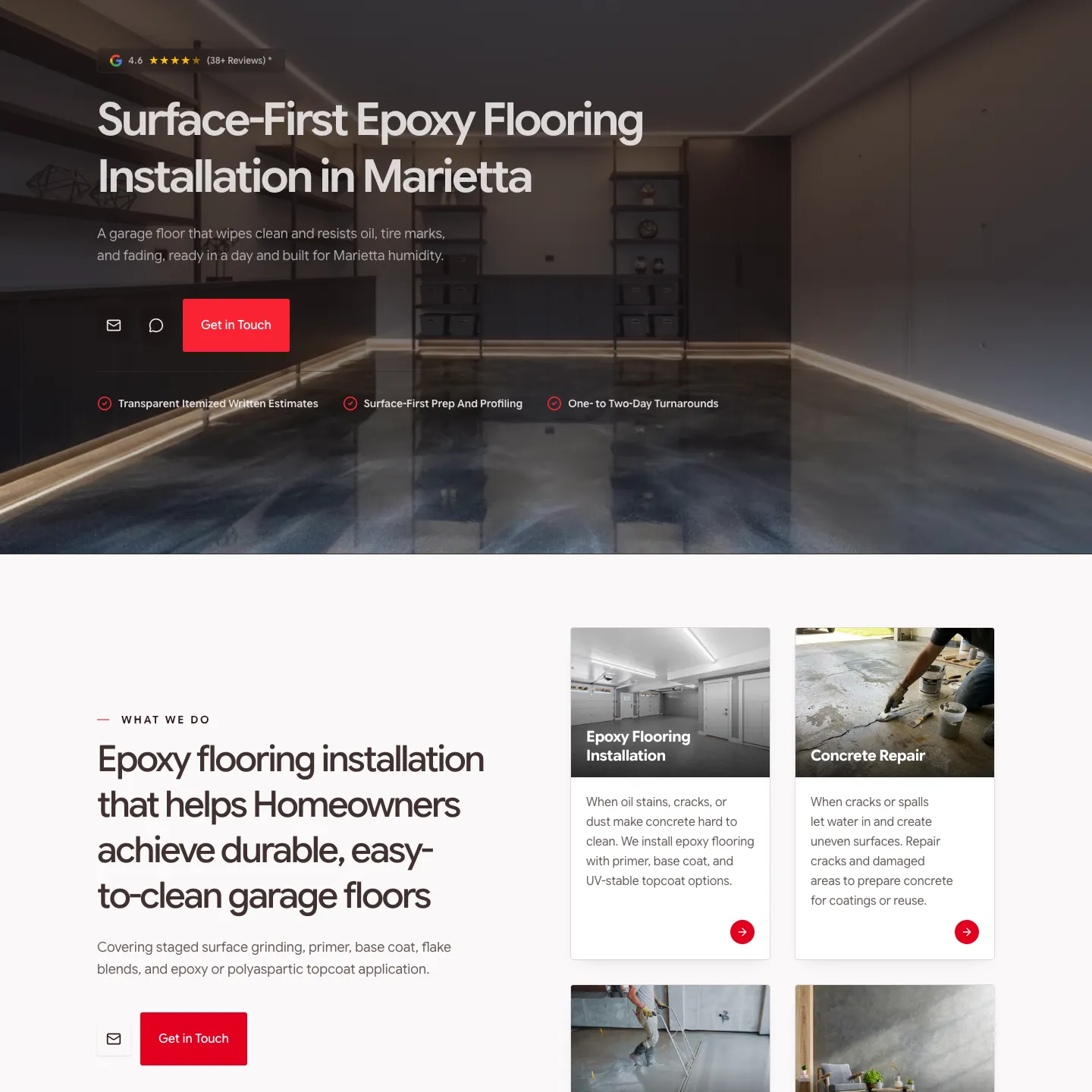 Marietta Epoxy Flooring