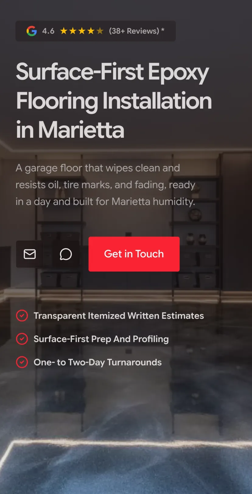 Marietta Epoxy Flooring